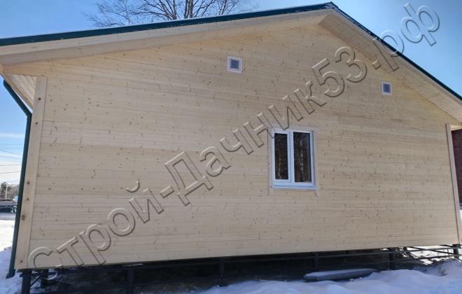 4 Каркасно-щитовой дом Д-23, 9х9м, 81 М², Ленинградская область, Приозёрский район, Громовское сельское поселение ( (6)